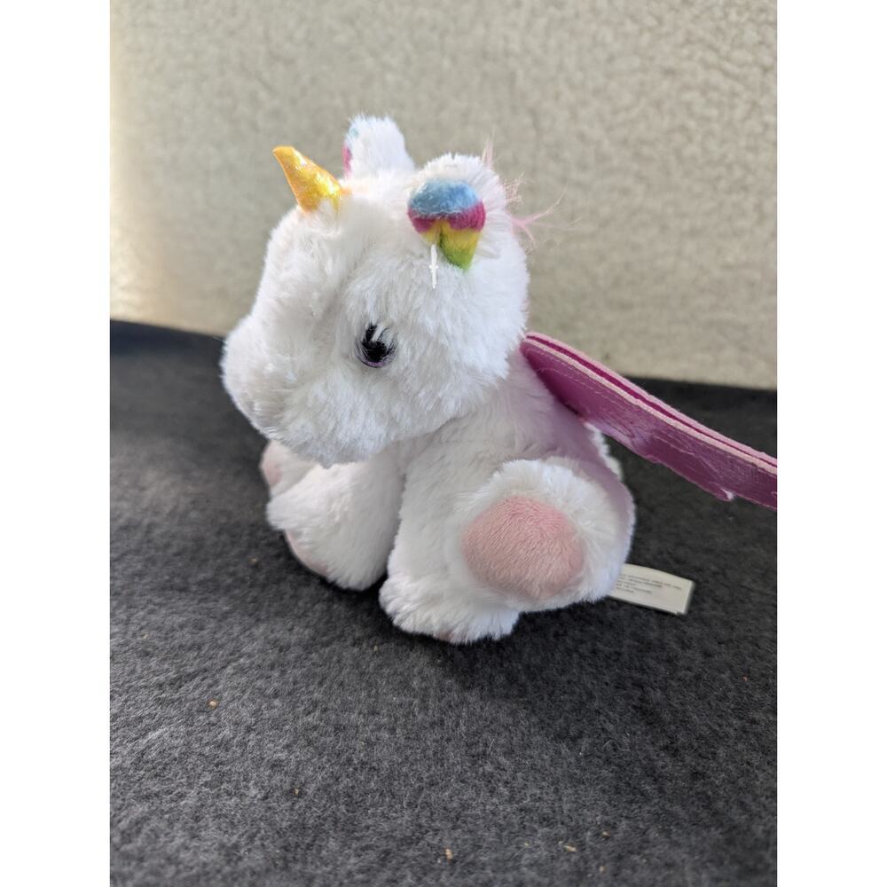 Mattel Barbie Pets Unicorn Plush 7" White Pink Stuffed Animal Toy Just Play 2020